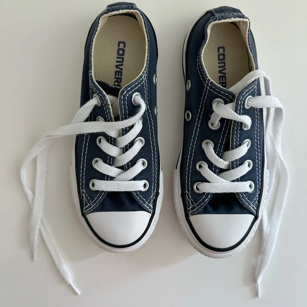 Chuck Taylor All Star Canvas Converse boy's US 11,5 Navy/White